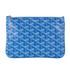 Goyard Senat PM Pouch, £550, Accessories, Blue, Canvas, Front view